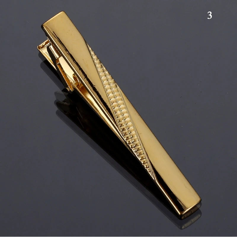 Elegant crystal tie bar for gentleman’s accessories