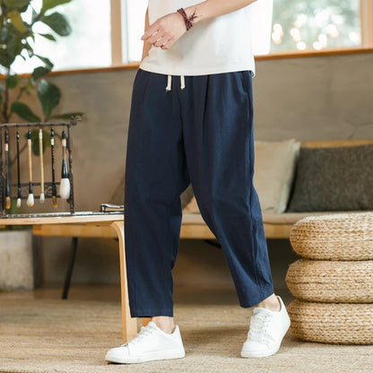 porty jogger pants with a loose fit and clean solid design