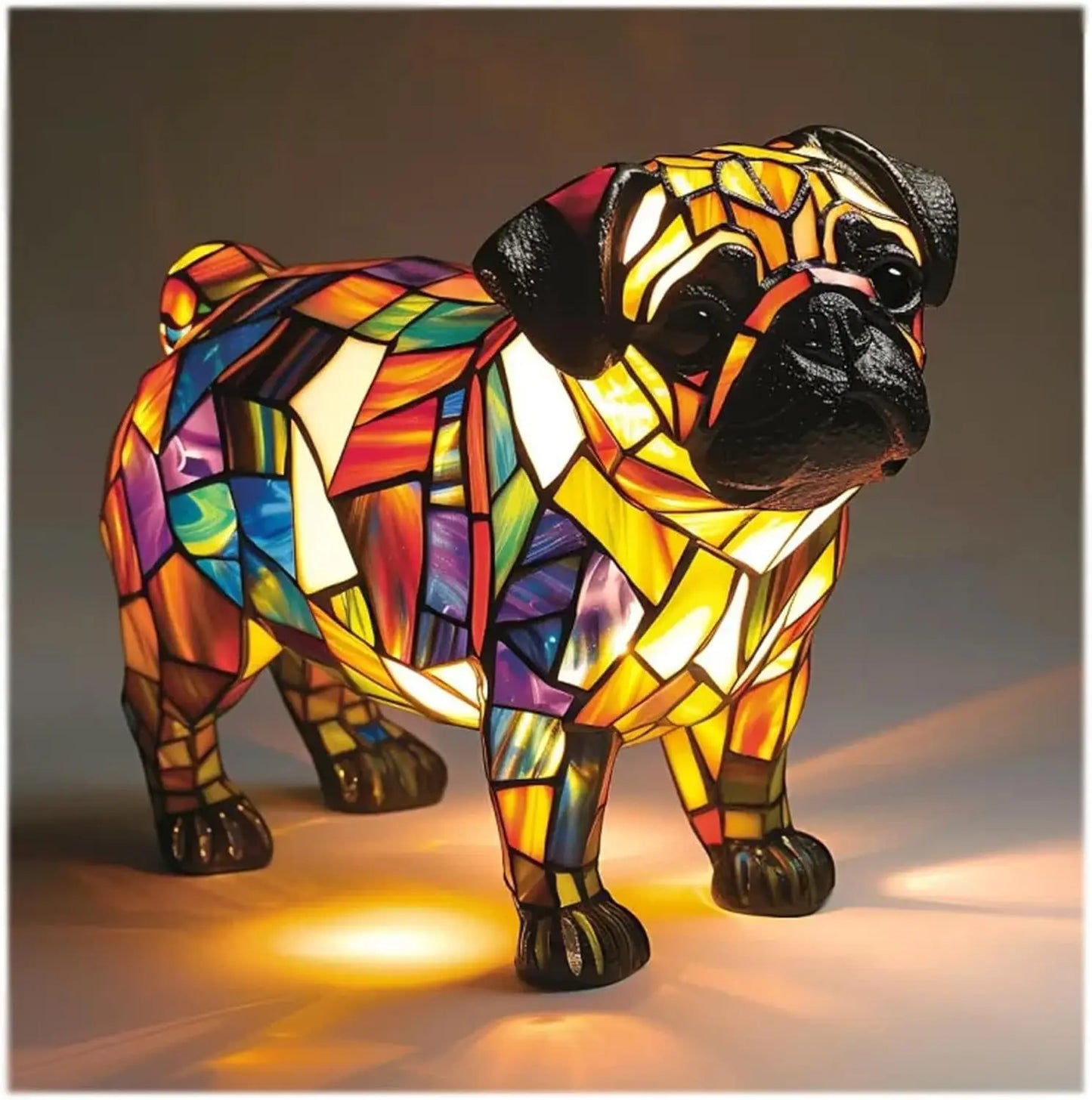 Fun & Artistic Dog-Shaped Decorative Night Light