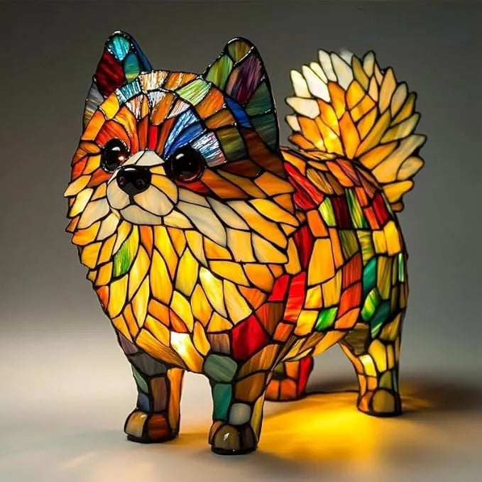 Fun & Artistic Dog-Shaped Decorative Night Light