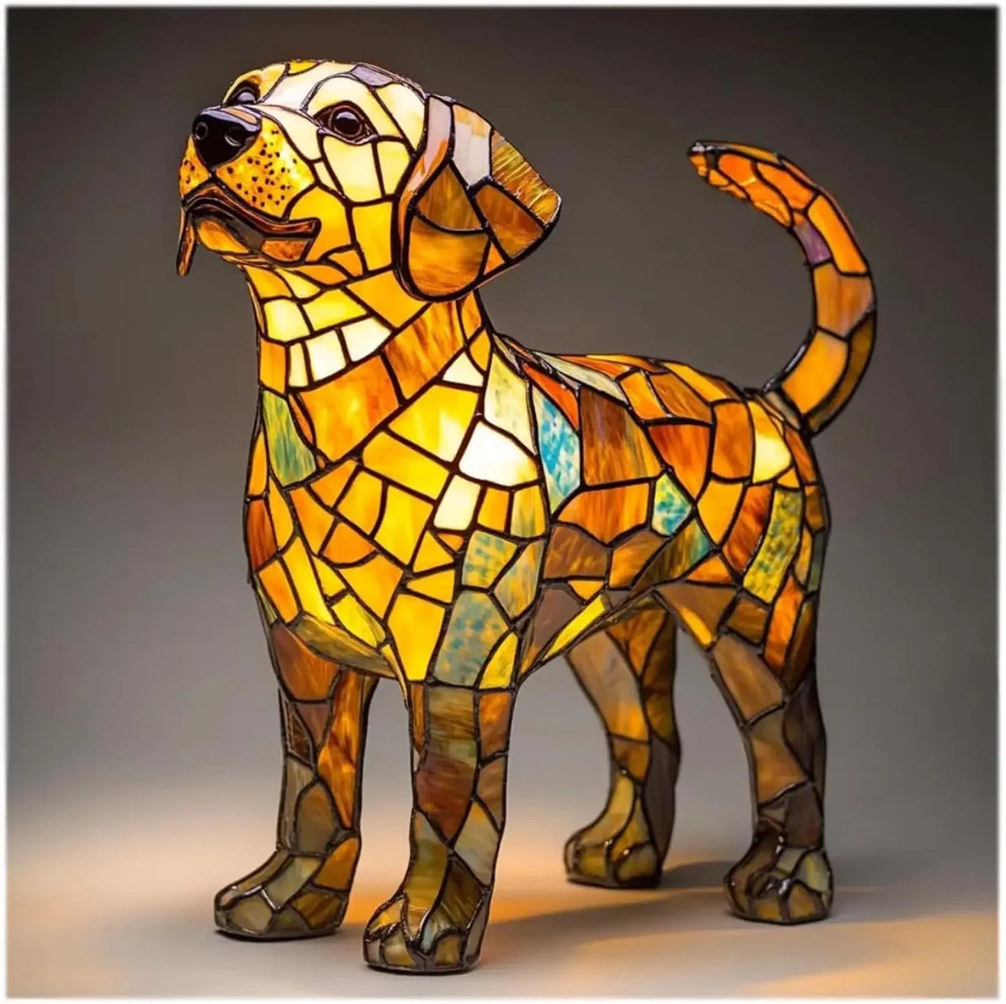 Fun & Artistic Dog-Shaped Decorative Night Light