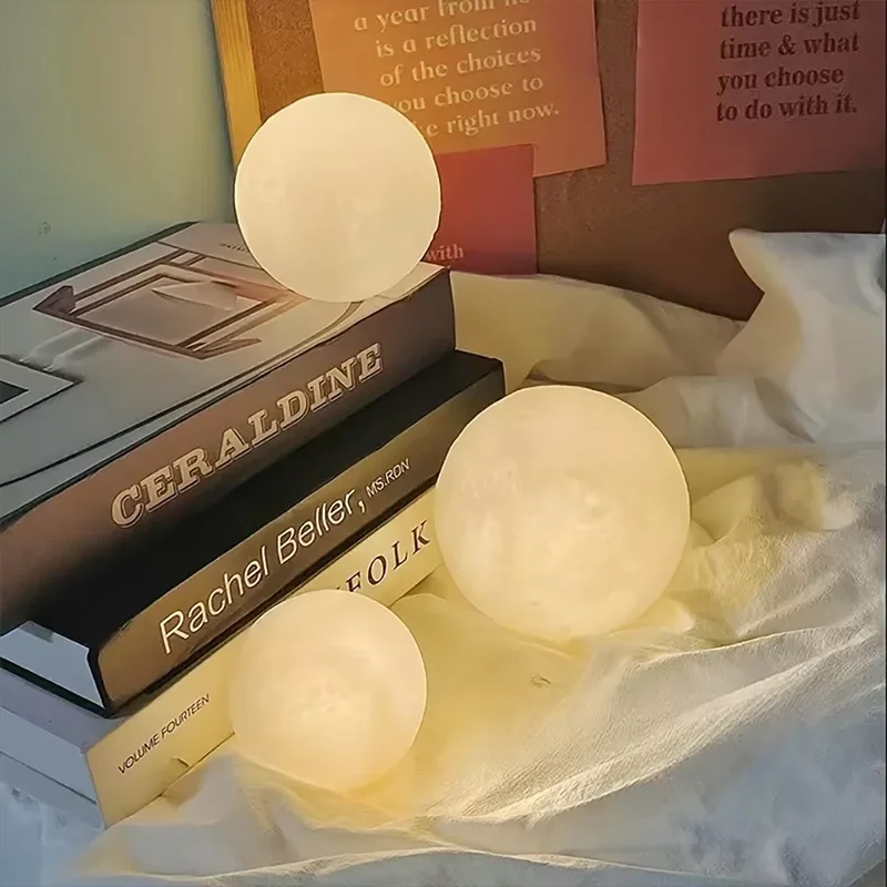 Decorative LED moon light for cozy indoor ambience