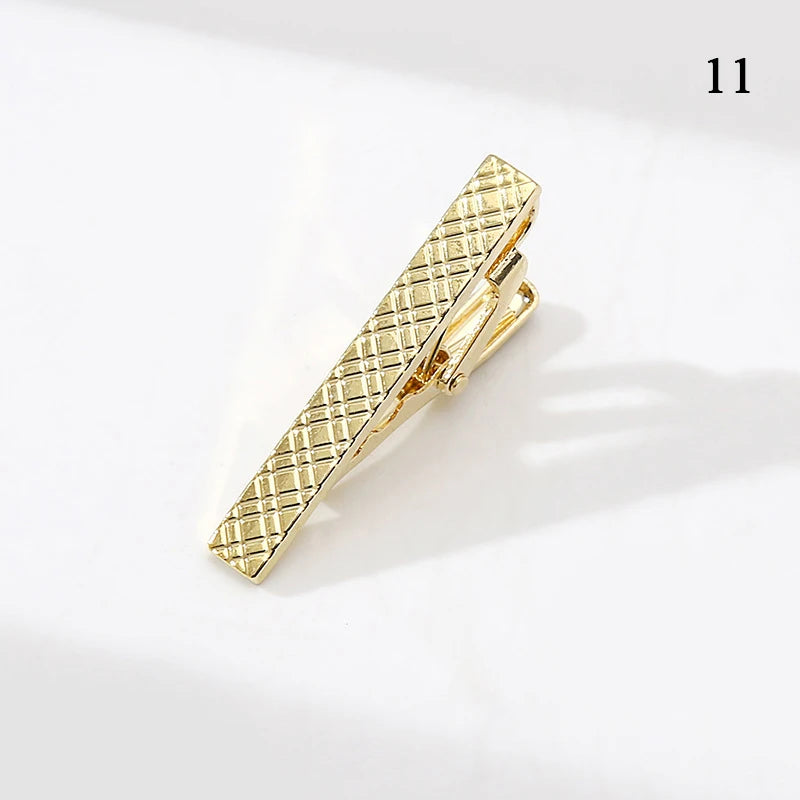 Elegant crystal tie bar for gentleman’s accessories
