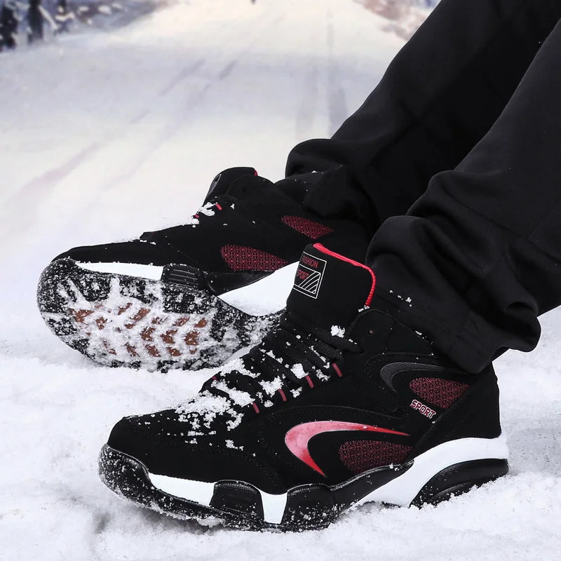 Men’s winter snow shoes, warm and non-slip