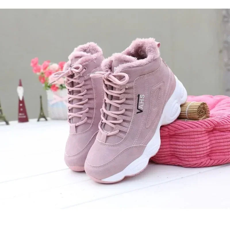 Thick Sole Sports Shoes – Cozy Student Footwear