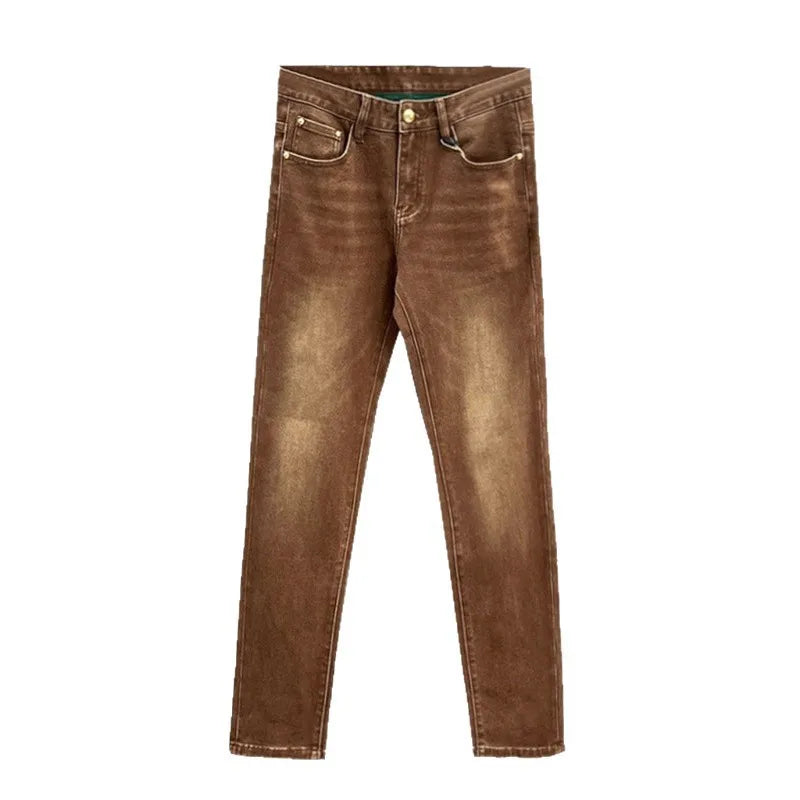 Trendy slim denim—easy to match, perfect for daily wear