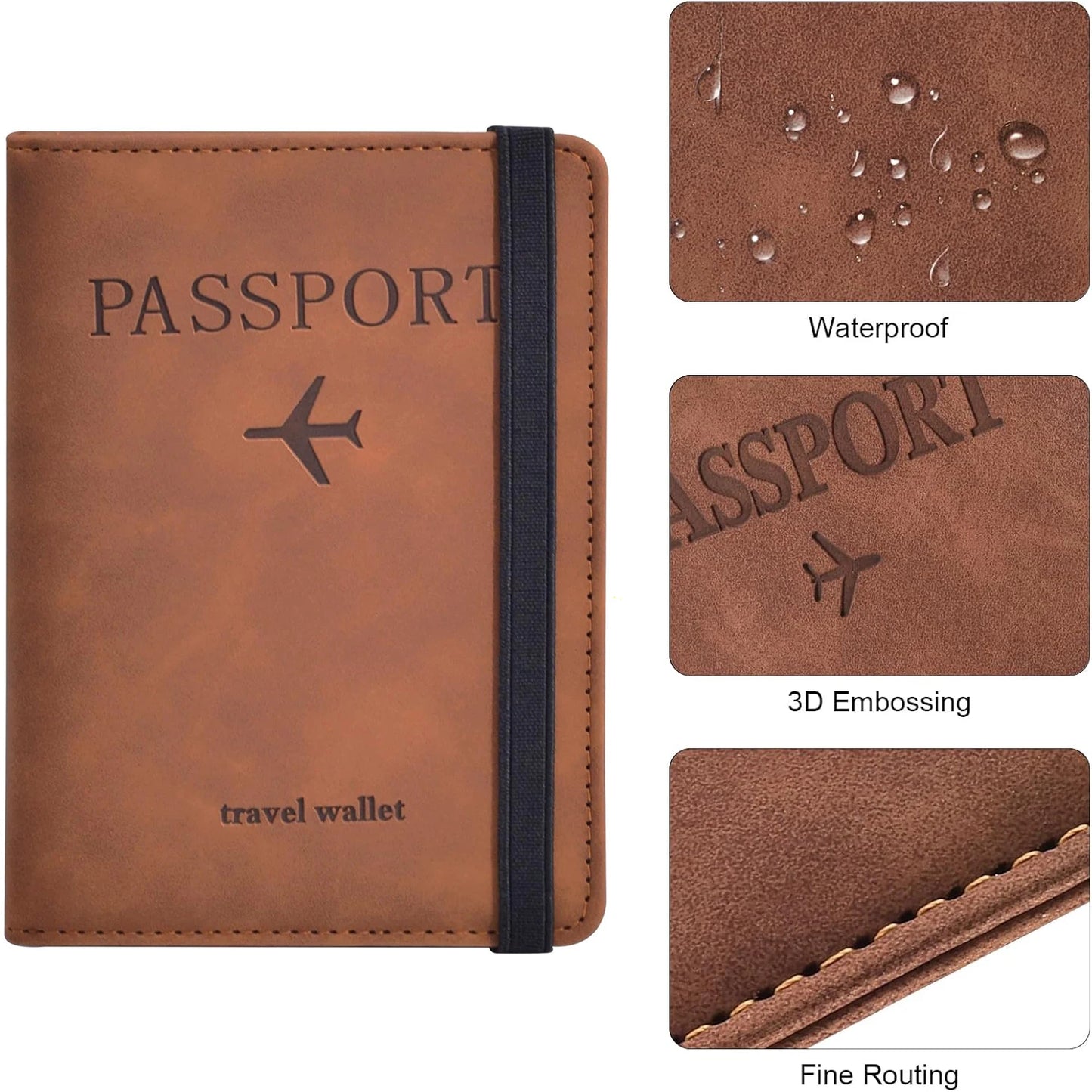 Essential travel accessory for safe document storage