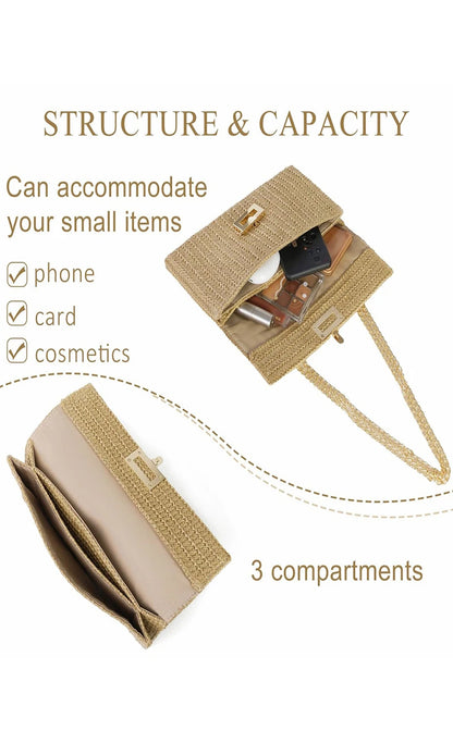 Girls’ Boho Clutch – Lightweight Travel & Party Bag