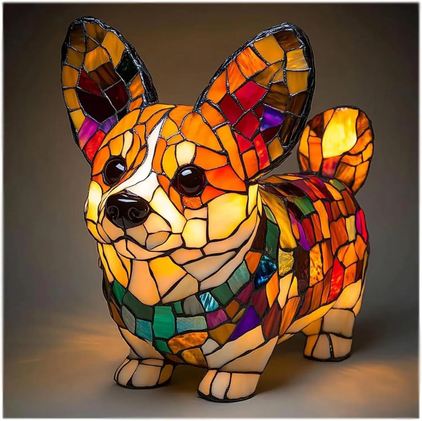 Fun & Artistic Dog-Shaped Decorative Night Light