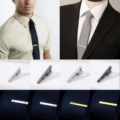 Elegant crystal tie bar for gentleman’s accessories