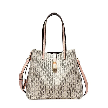 CH Leather Crossbody Bag – Large Capacity Daily Tote
