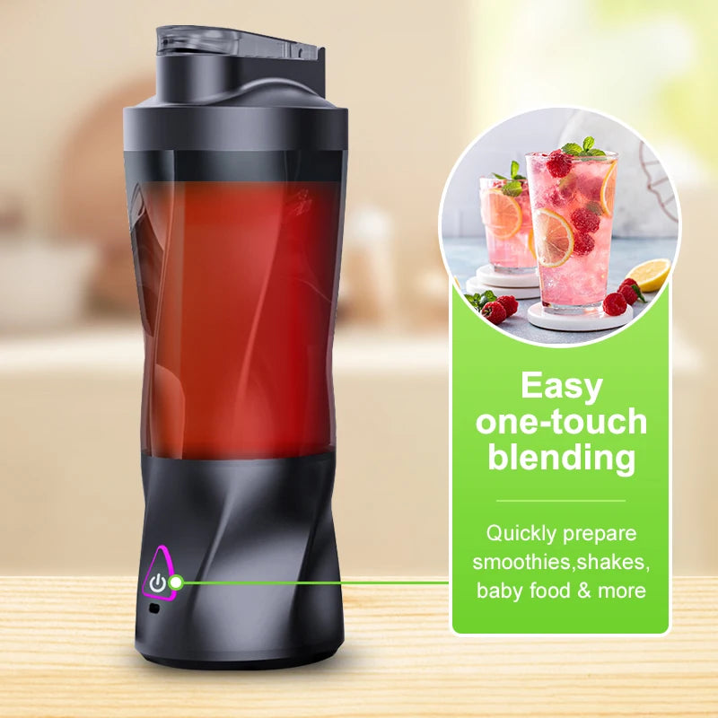 Outdoor-friendly blender cup—compact and multifunctional