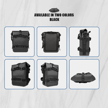 Compact protective bag for motorcycle maintenance gear