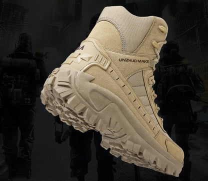 Wear-resistant ankle boots for hunting and walking