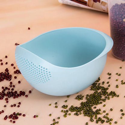 2-in-1 wash-and-drain kitchen organizer bowl