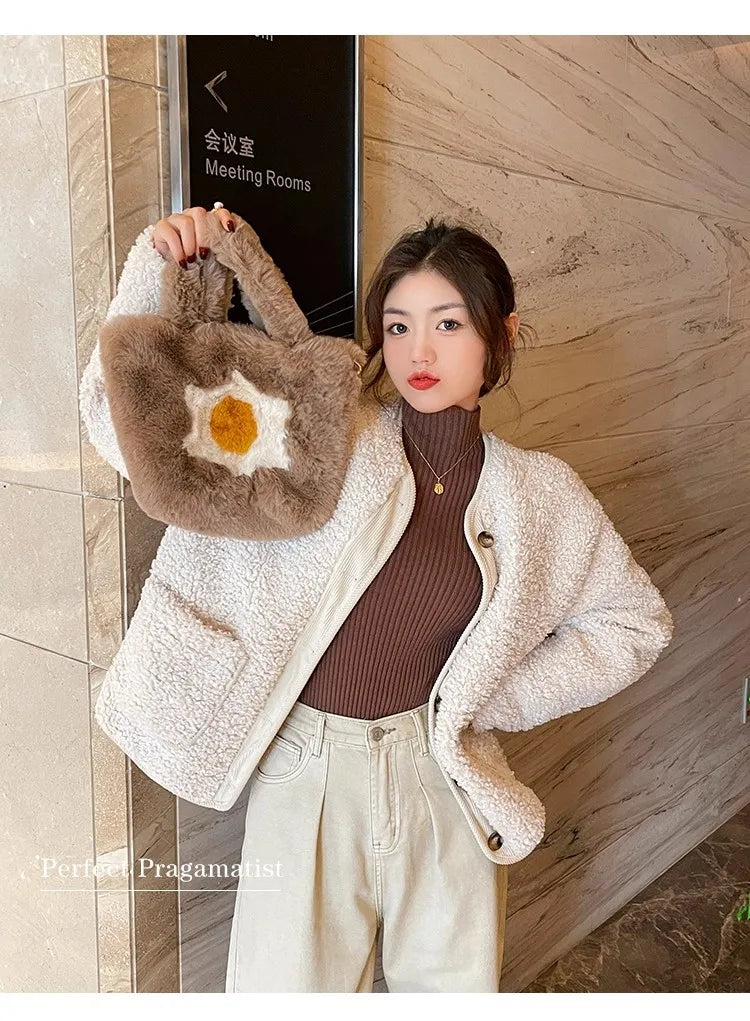 Women’s turtleneck long-sleeve pullover sweater