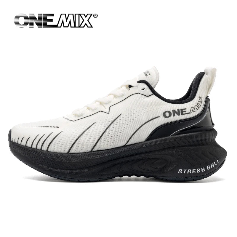 ONEMIX Cushion Running Shoes – Men & Women, Heavy Runner Friendly