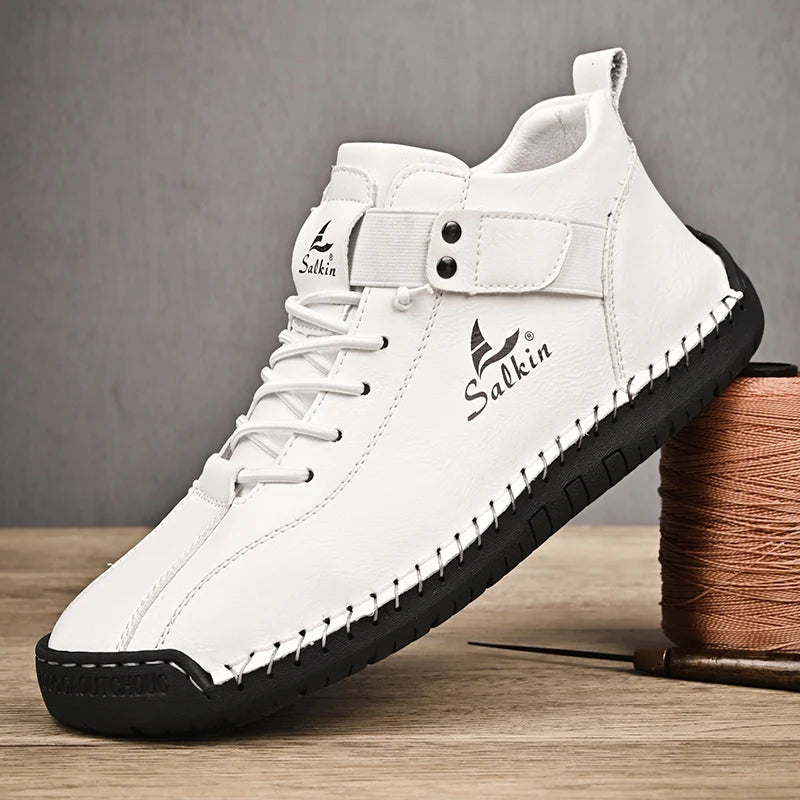 Breathable sneakers and ankle boots for men