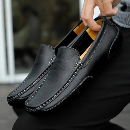 Stylish men’s classic moccasins for work and outings