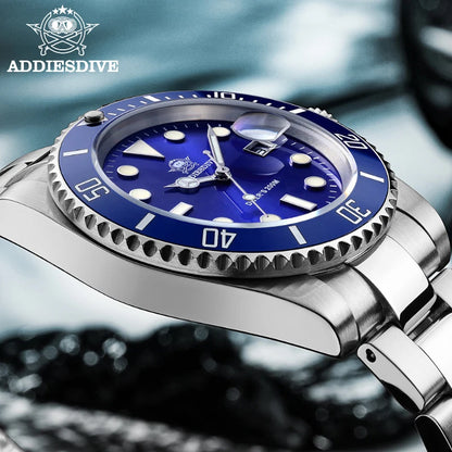 Waterproof stainless-steel men's quartz watch