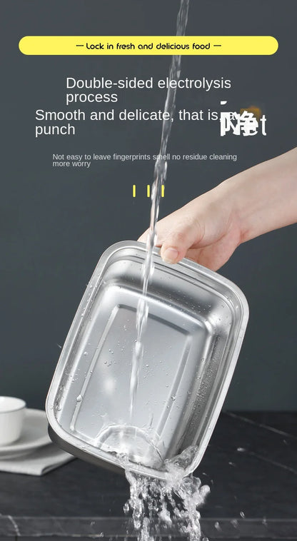 316 stainless steel leak-proof bento lunch box