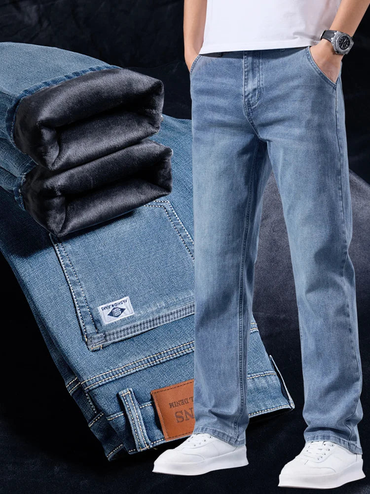 Men’s autumn/winter sport jogger pants, loose fit