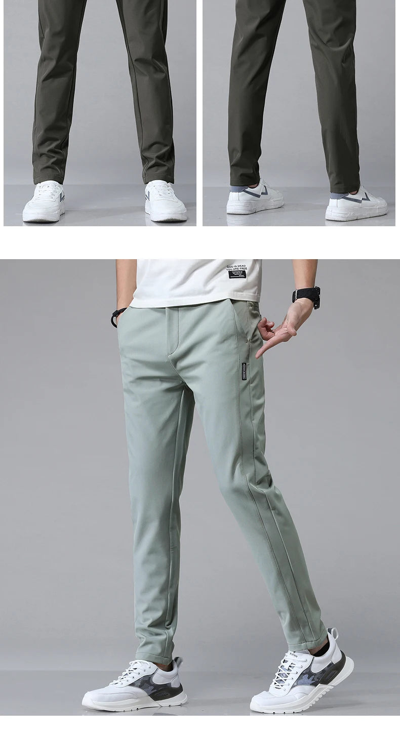 Breathable spring/summer golf and sports trousers