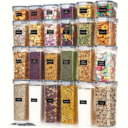 BPA-free sealed container for dry food storage
