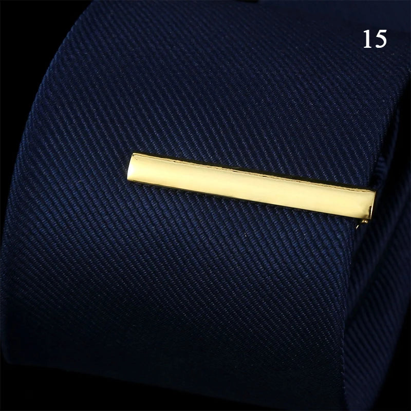 Elegant crystal tie bar for gentleman’s accessories