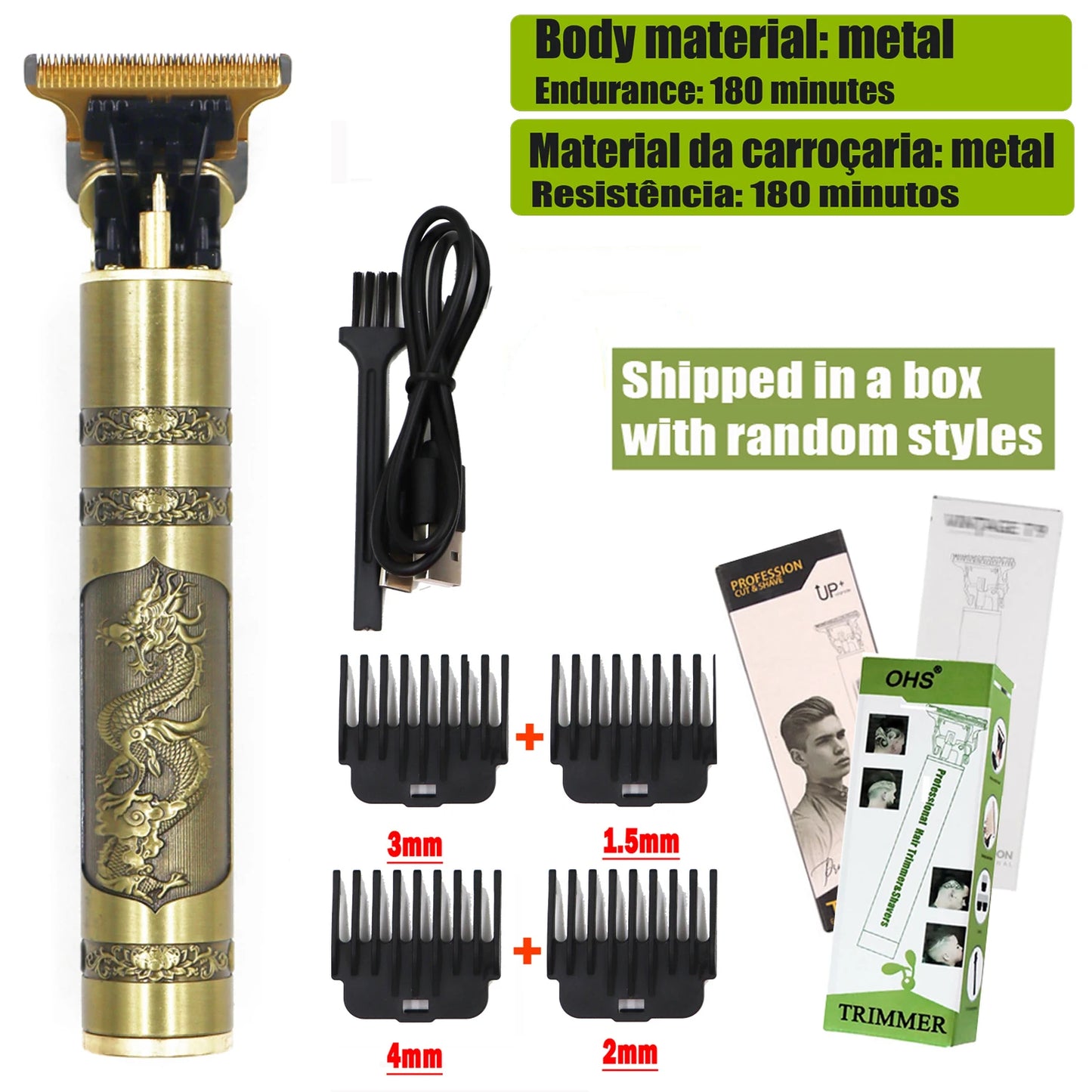 T9 Cordless Electric Hair Trimmer