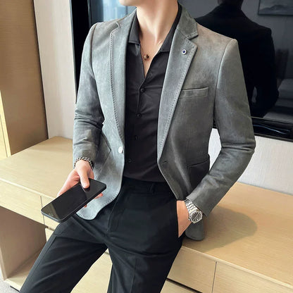 Elegant luxury suit coat for business or wedding