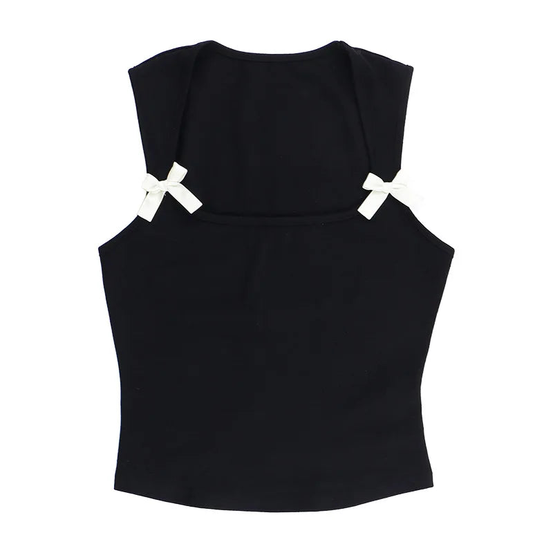 Women’s gothic black strapless tube top