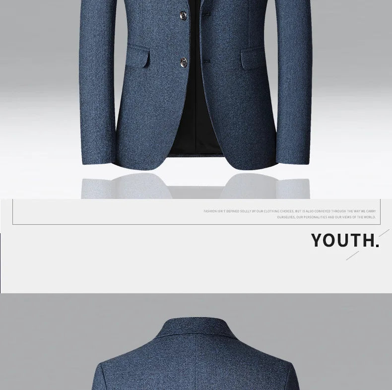 Men’s business casual blazer, spring & autumn
