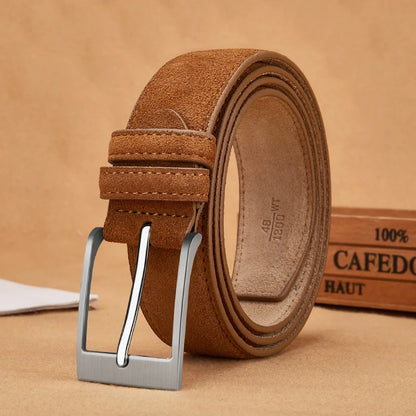 Premium Cow Leather Belt – Stylish Everyday Jeans Belt