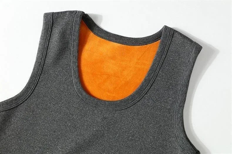 Comfortable shaping male vest for cold weather