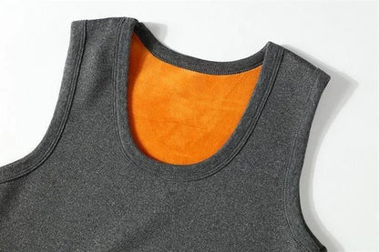 Comfortable shaping male vest for cold weather