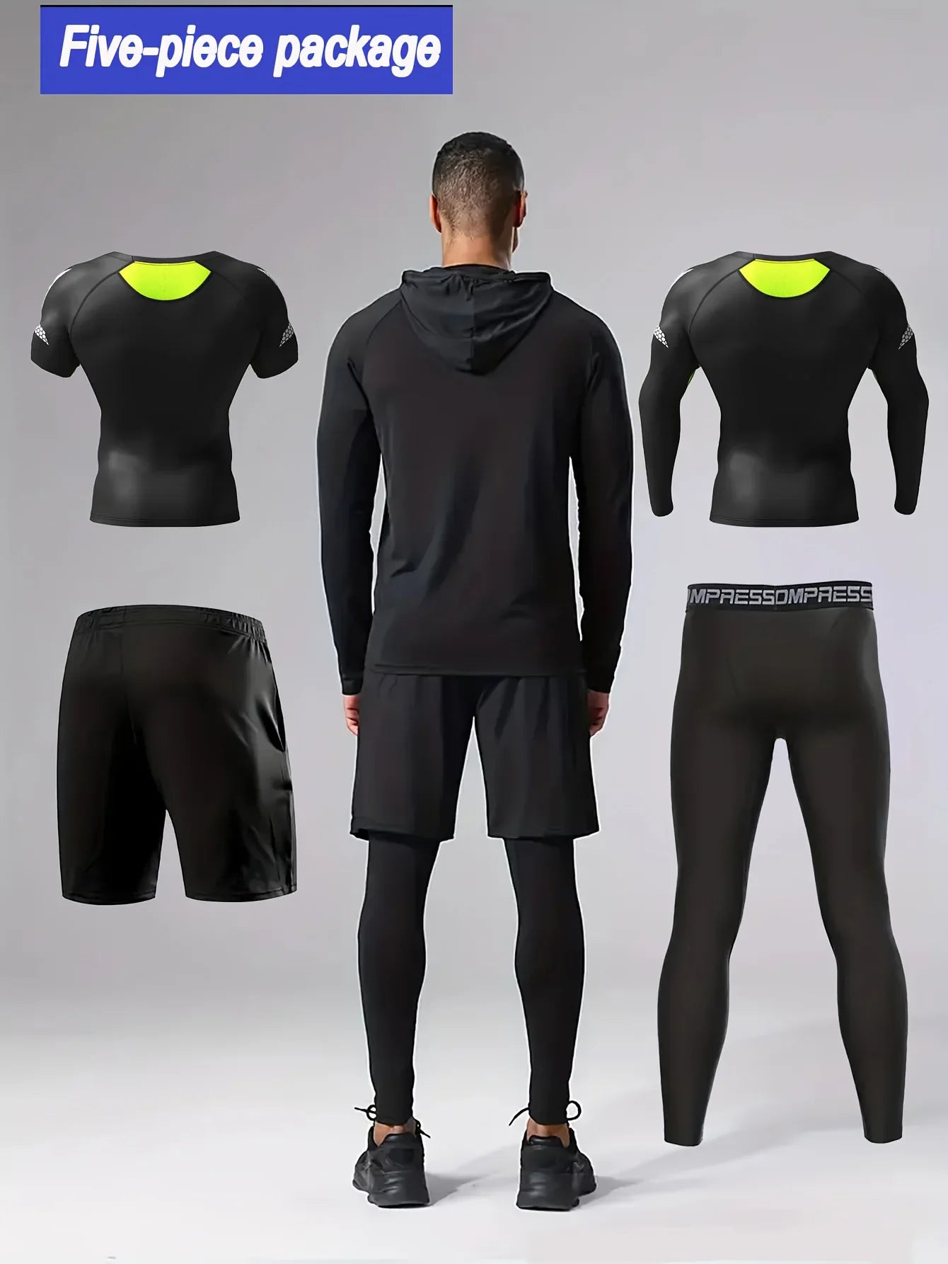 Performance suit for men’s sports and workouts