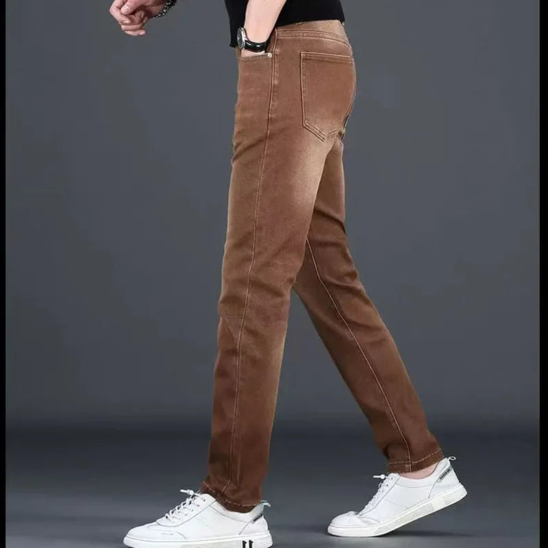 Trendy slim denim—easy to match, perfect for daily wear