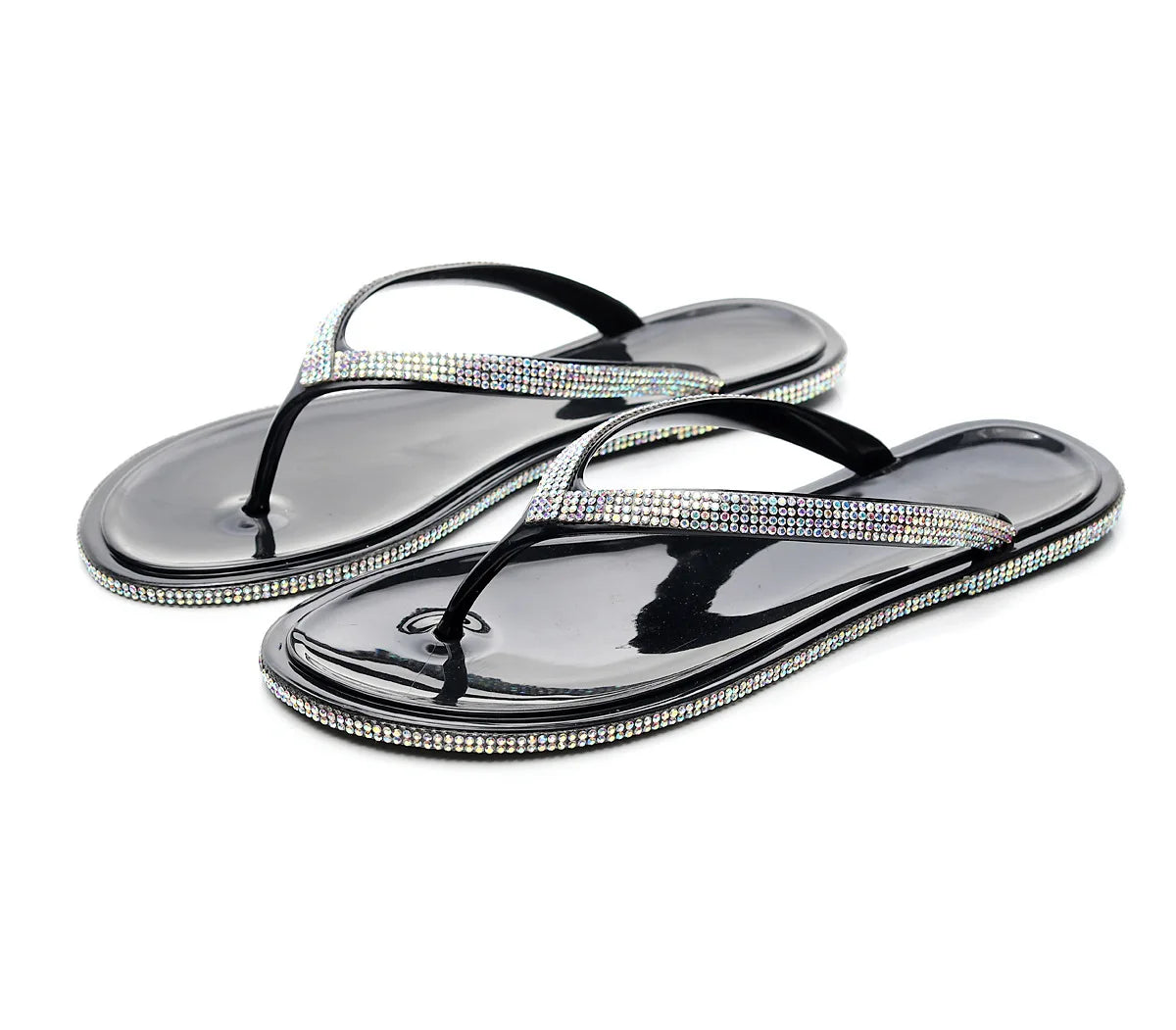 Women’s Sweet Beach Slippers – Anti-Slip Pull-On Flats