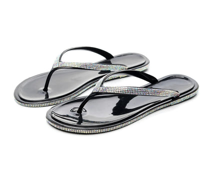 Women’s Sweet Beach Slippers – Anti-Slip Pull-On Flats