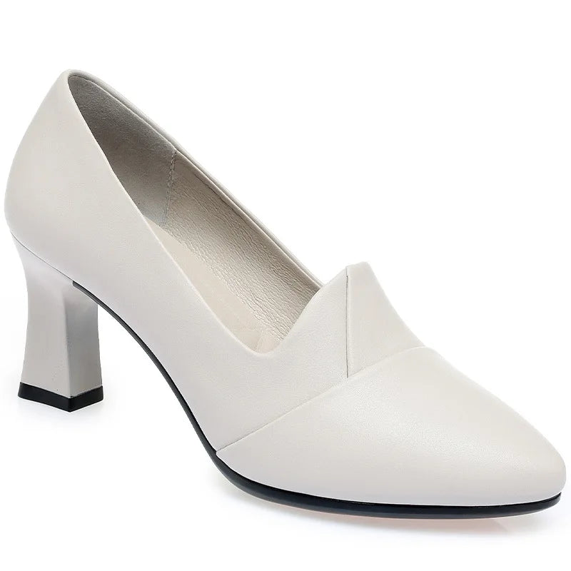 Classic Office Heels – Comfortable Spring/Autumn Footwear