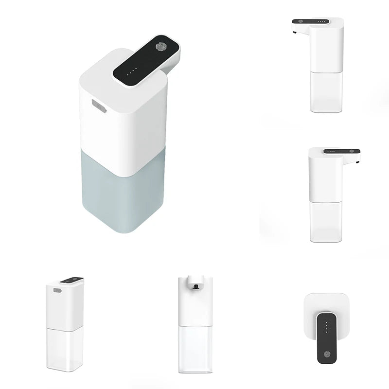 Rechargeable touch-free hand soap dispenser for clean, easy use