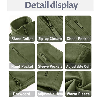 Men’s cotton-padded winter vest with stand collar