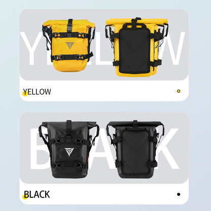 Compact protective bag for motorcycle maintenance gear