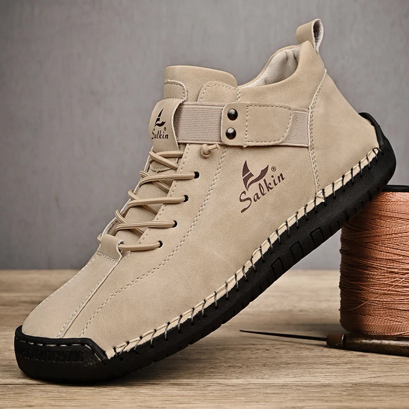 Breathable sneakers and ankle boots for men