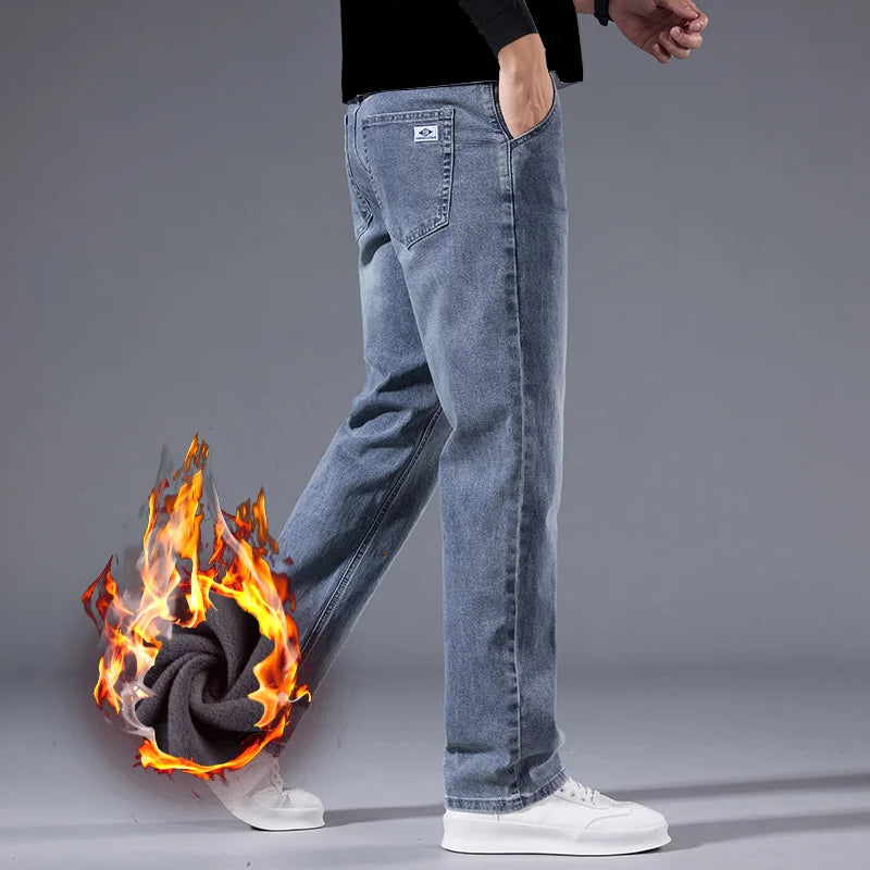 Men’s autumn/winter sport jogger pants, loose fit