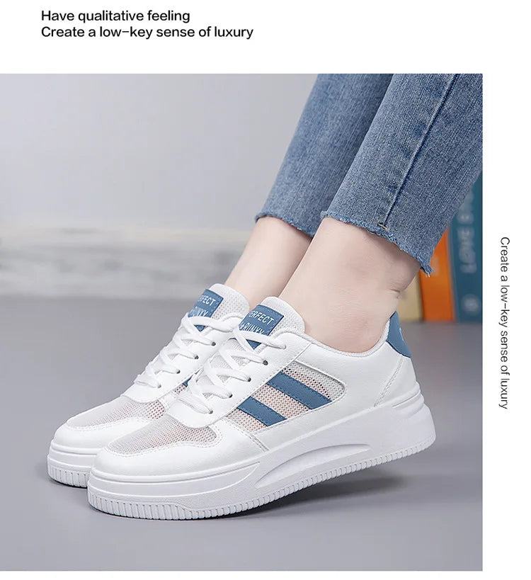 Trendy Thick-Soled Sneakers – Stylish Women’s Summer Shoes