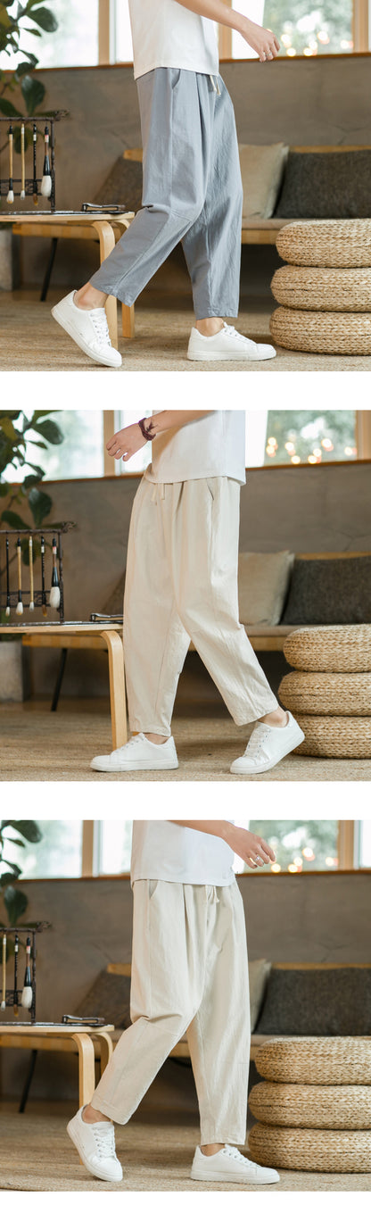 porty jogger pants with a loose fit and clean solid design