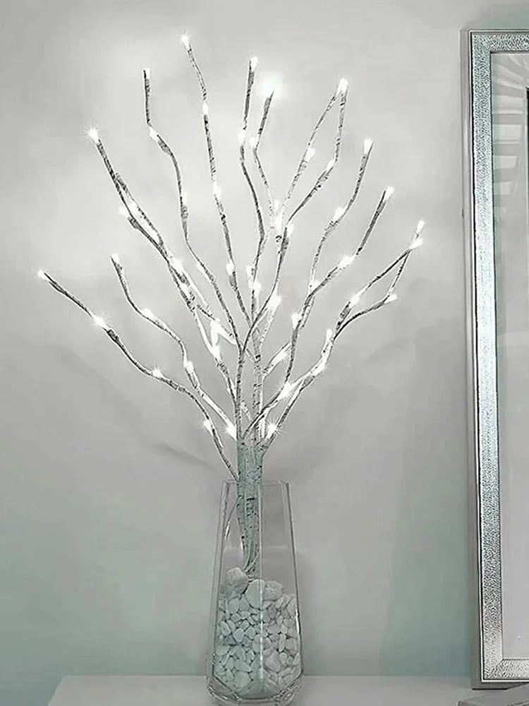 20 LED willow branch lights—perfect for home, bedroom, or party decoration