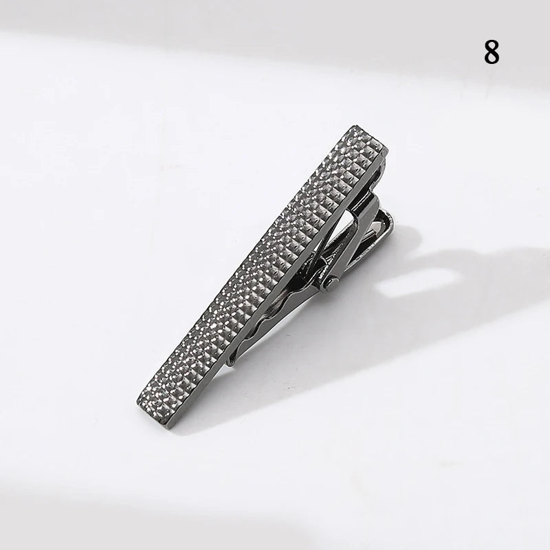 Elegant crystal tie bar for gentleman’s accessories